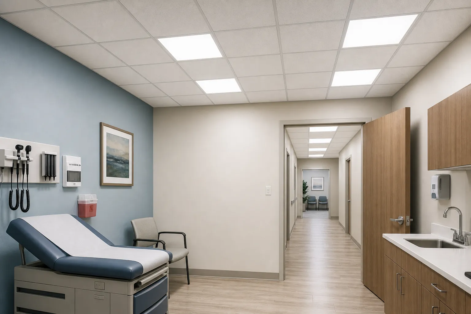 Medical and urgent-care lighting