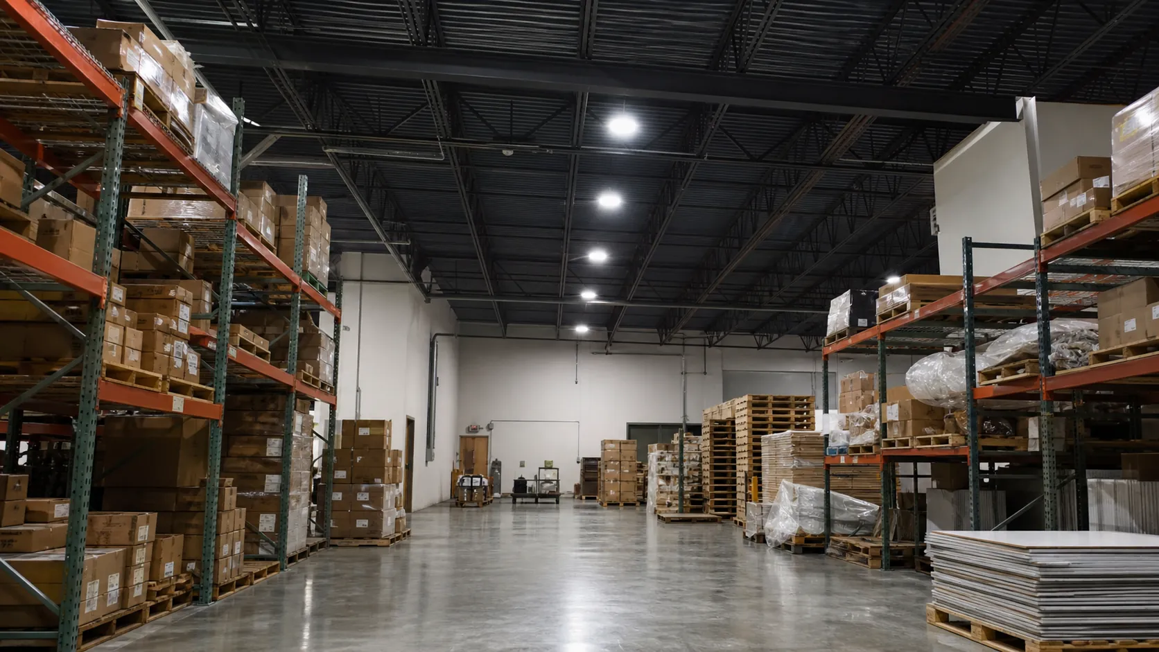 Warehouse high-bay lighting